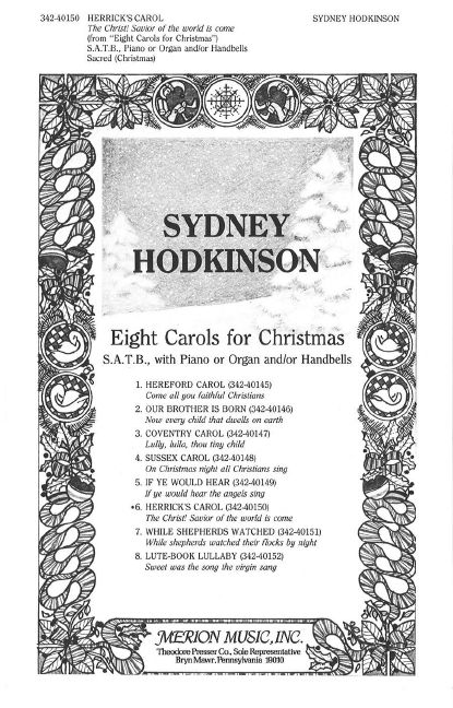Sydney Hodkinson: Herrick's Carol