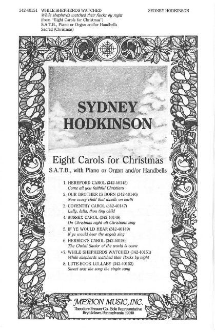 Sydney Hodkinson: While Shepherds Watched