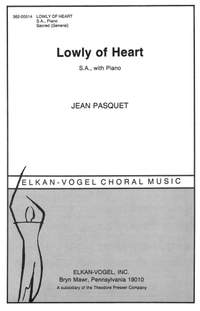 Jean Pasquet: Lowly Of Heart