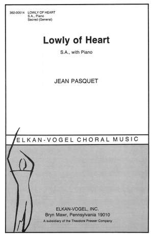 Jean Pasquet: Lowly Of Heart