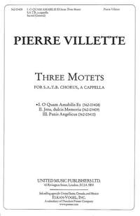 Villette: O Quam Amabilis Es, Op. 71