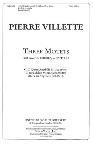 Villette: O Quam Amabilis Es, Op. 71