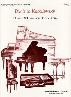 Sergei Prokofiev_Vladimir Rebikov_Robert Schumann: Bach To Kabalevsky
