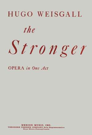 Hugo Weisgall: The Stronger