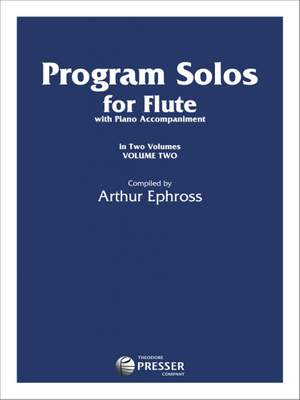 Program Solos for Flute