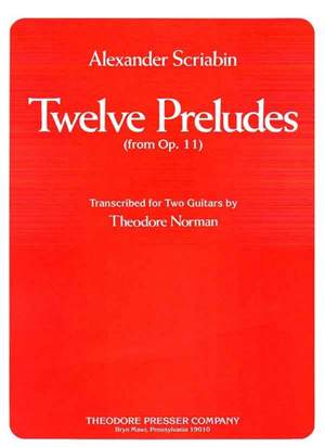 Alexander Scriabin: Twelve Preludes