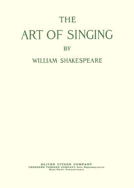The Art Of Singing
