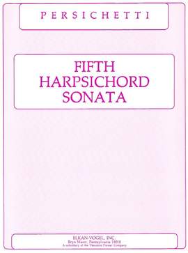 Vincent Persichetti: Fifth Harpsichord Sonata