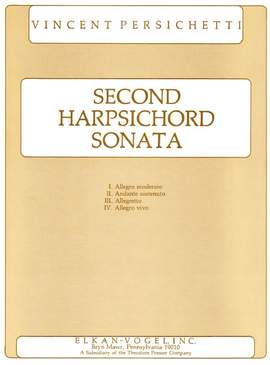 Vincent Persichetti: Second Harpsichord Sonata