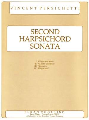 Vincent Persichetti: Second Harpsichord Sonata
