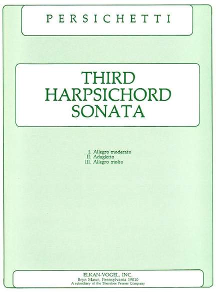 Vincent Persichetti: Third Harpsichord Sonata
