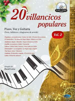 20 Villancicos Populares: Piano, Voz Y Guitarra 2