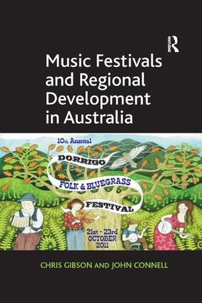 Music Festivals and Regional Development in Australia