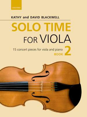 Blackwell, Kathy: Solo Time for Viola Book 2