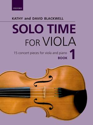 Blackwell, Kathy: Solo Time for Viola Book 1