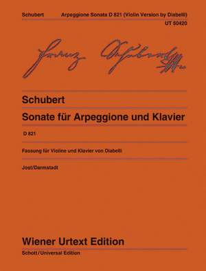 Schubert: Sonata D 821