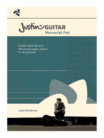 Justinguitar.Com Manuscript Pad No1