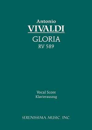 Vivaldi, Antonio: Gloria In D (Op. 103/3), Rv 589: [Last Movement Arranged From Ruggieri's "Gloria" Of 1708]
