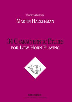 Martin Hacklemann: 34 Characteristic Etudes