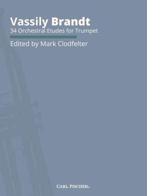 Vassily Brandt: 34 Orchestral Etudes for Trumpet