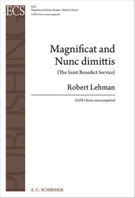 Robert Lehman: Magnificat and Nunc dimittis