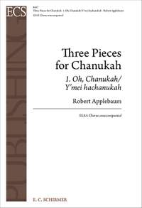 Robert Applebaum: Three Pieces for Chanukah