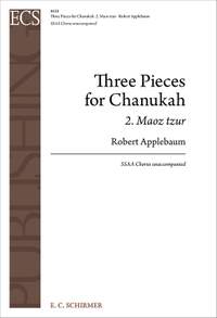 Robert Applebaum: Three Pieces for Chanukah