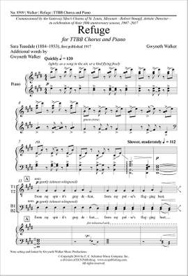 Gwyneth Walker_Sara Teasdale: Refuge