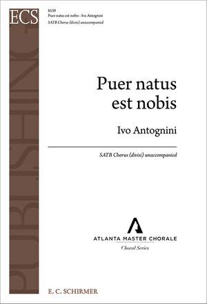 Ivo Antognini: Puer natus est nobis