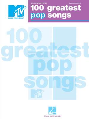 halfrond pomp Goederen Selections from MTV's 100 Greatest Pop Songs | Presto Music