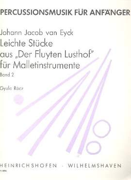 Eyck, Johann Jacob van: Easy Pieces from Der Fluten Lusthof Vol2