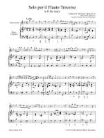 Friedrich II. der Große: Sonata in Bb Major Spitta No. 76 Product Image