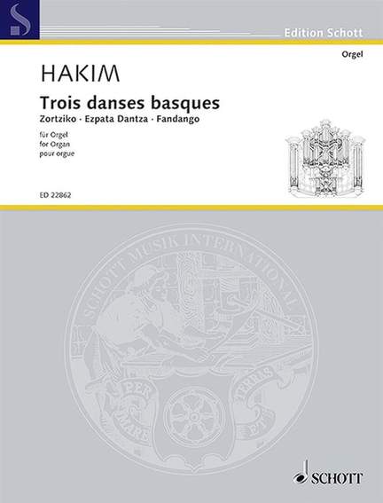 Hakim, N: Trois danses basques