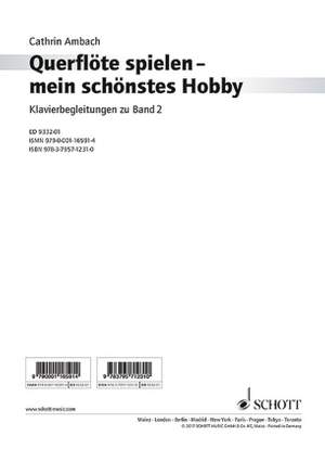 Ambach, C: Querflöte spielen - mein schönstes Hobby Vol. 2