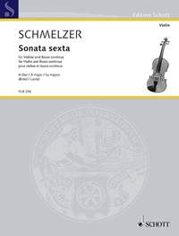 Schmelzer, J H: Sonata sexta