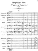 Berger, Wilhelm: Symphony in B Major Op. 71 Product Image