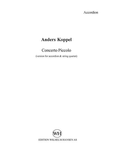 Anders Koppel: Concerto Piccolo