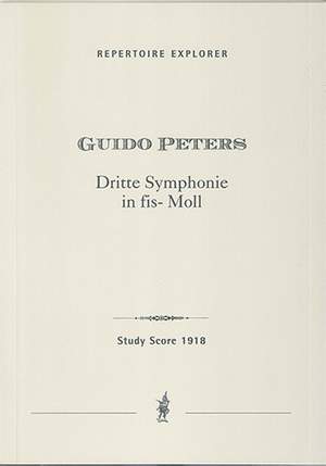 Peters, Guido: Third Symphony in F-sharp minor
