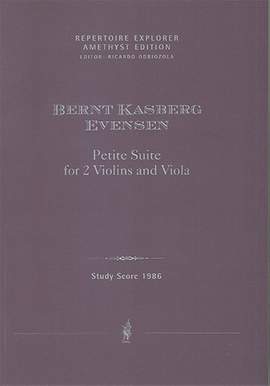 Kasberg Evensen, Bernt: Petite Suite for 2 Violins and Viola