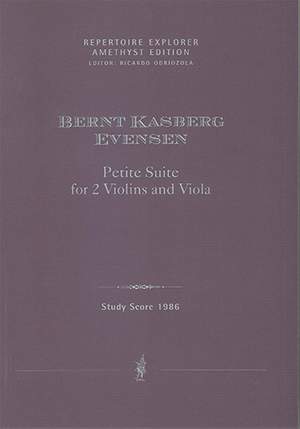 Kasberg Evensen, Bernt: Petite Suite for 2 Violins and Viola