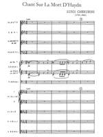 Cherubini, Luigi: Chant sur la mort d’Haydn for soprano, tenor and orchestra Product Image