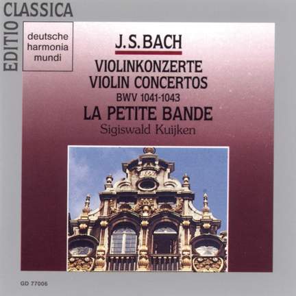 J S Bach: Violin Concertos