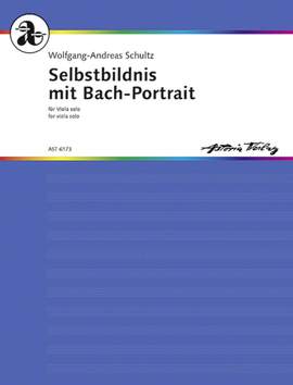 Schultz, W: Selbstbildnis mit Bach-Portrait