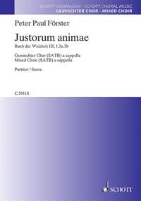 Foerster, P P: Justorum animae