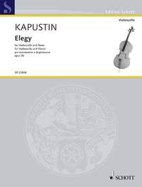 Kapustin, N: Elegy op. 96