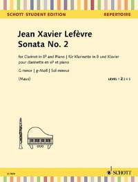 Lefèvre, J: Sonata No. 2 G minor