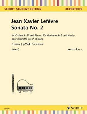 Lefèvre, J: Sonata No. 2