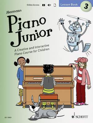 Heumann, H: Piano Junior: Lesson Book 3 Vol. 3