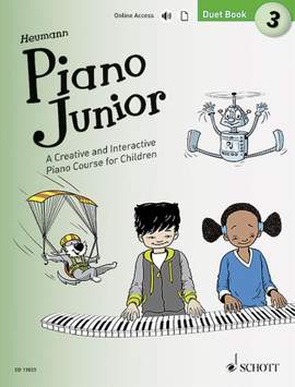 Heumann, H: Piano Junior: Duet Book 3 Vol. 3