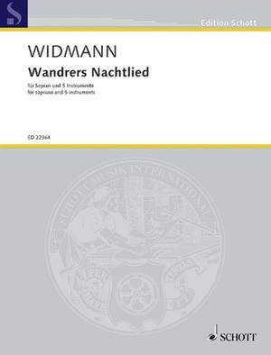 Widmann, J: Wandrers Nachtlied